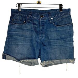 Helmut Lang Denim Shorts Size 24